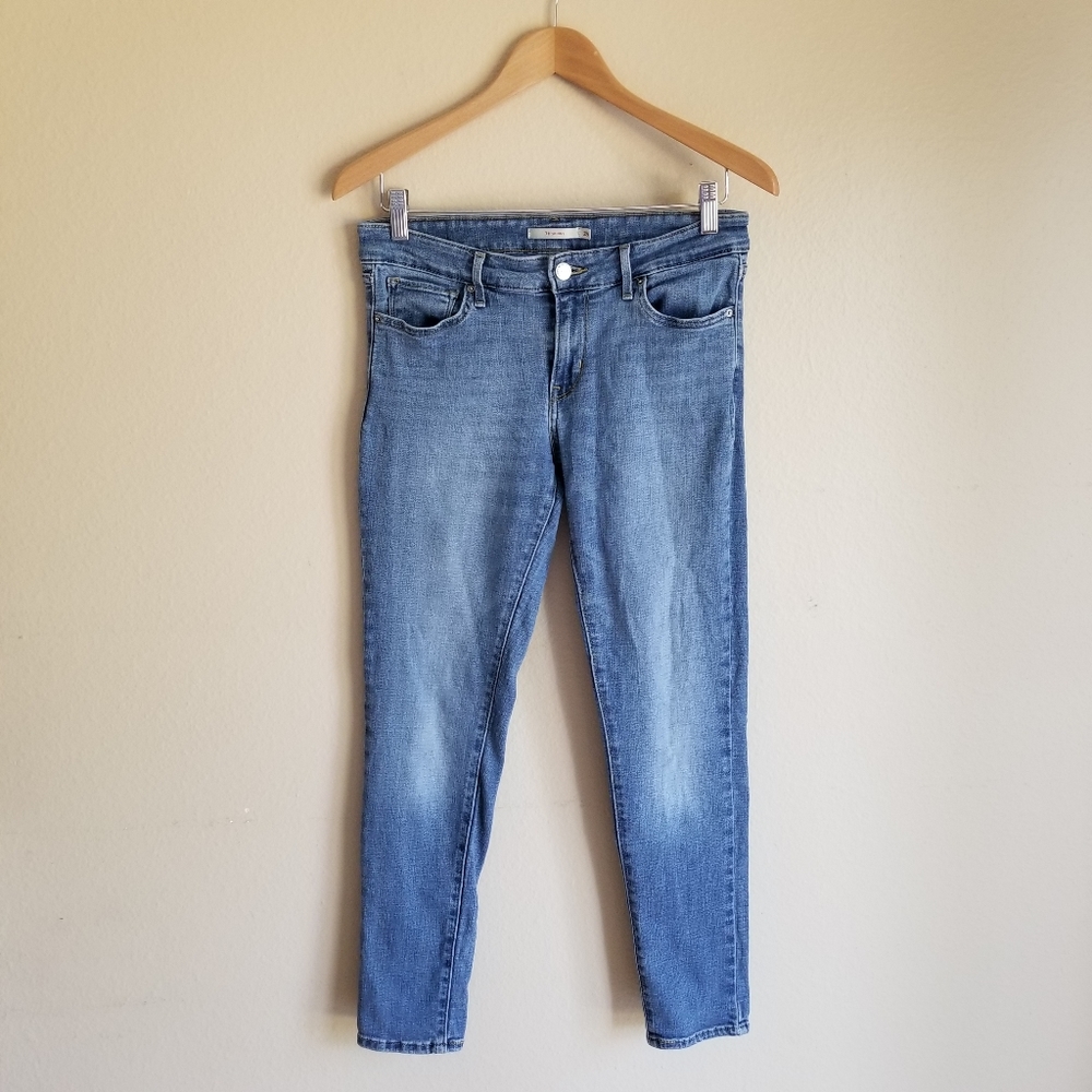 Levi's 711 Skinny Medium Wash Faded Jeans